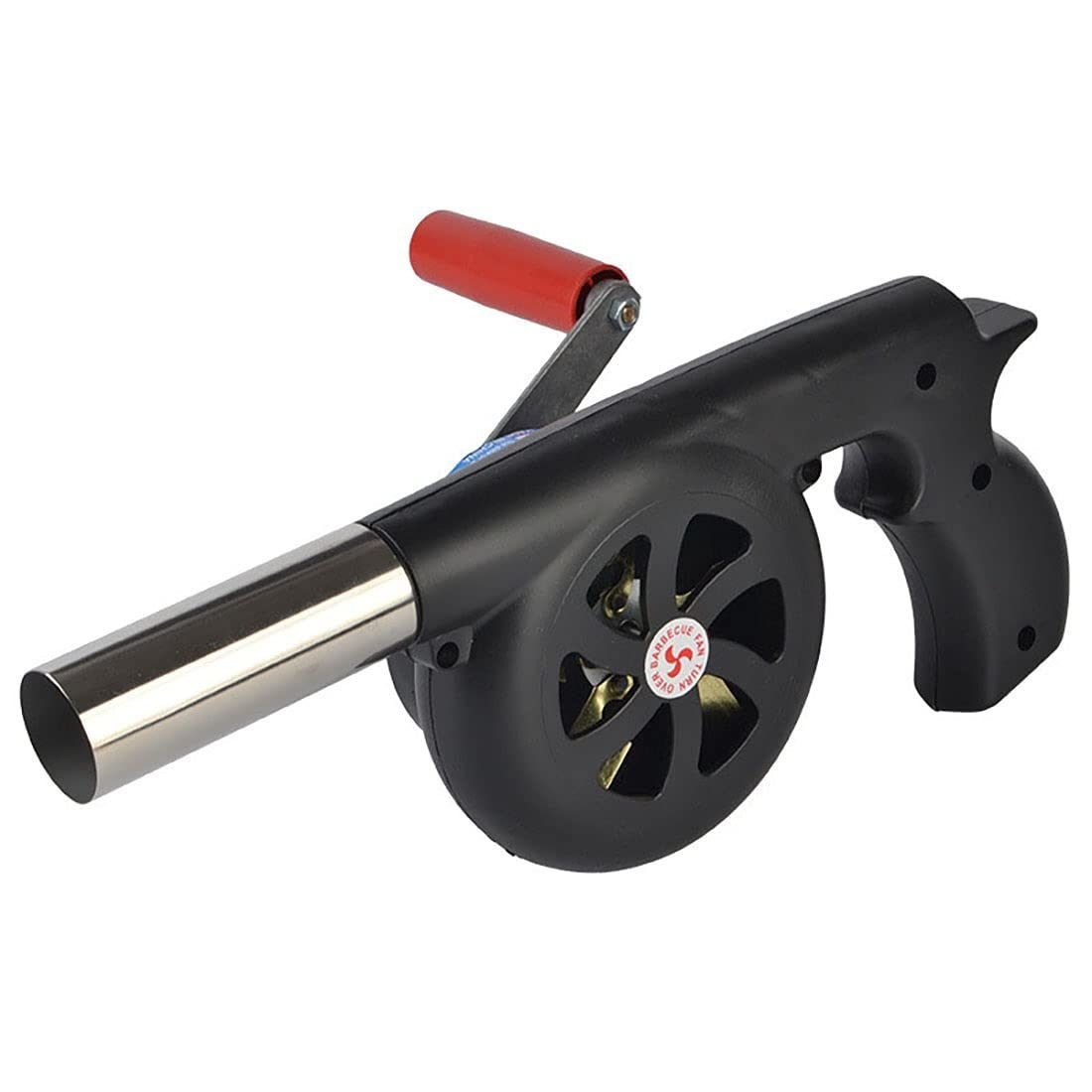BBQ Hand Blower Household Portable Fan Air Blower for Grill Outdoor Cooking Picnic Camping Hand Crank Tool Stove Combustion Tool BBQ Hand Blower Household Portable Fan Air Blower for Grill Outdoor Cooking Picnic Camping Hand Crank Tool Stove Combustion Tool