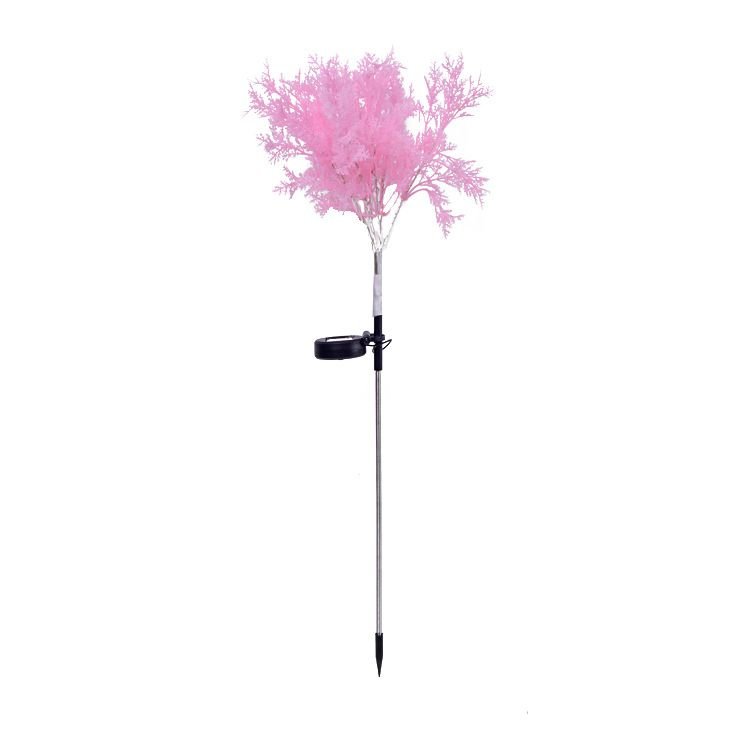 Patio Pathway Porch Backyard LED Solar Coral Stake Garden Light Rechargeable Patio Pathway Porch Backyard LED Solar Coral Stake Garden Light Rechargeable